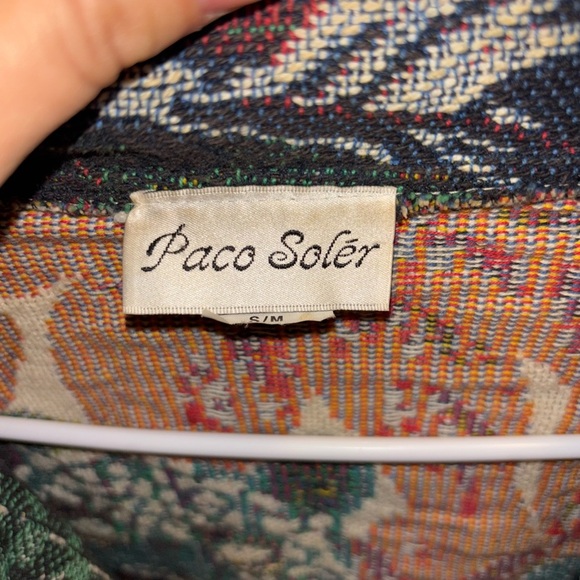 Vintage Paco Solér Jungle Animals Wildlife Safari Blazer - Picture 9 of 10
